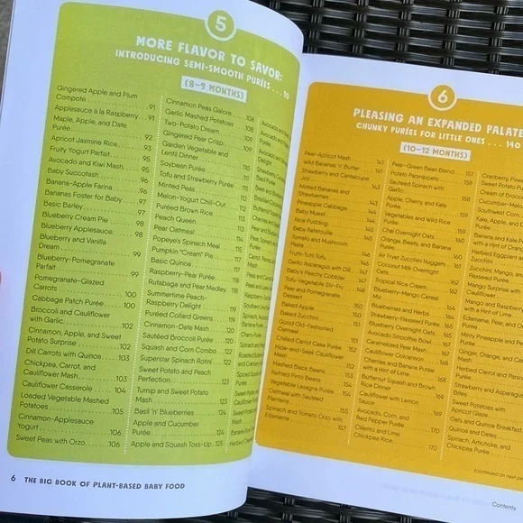 Baby food book plant-based vegan kids toddler family meals organic recip… - Picture 2 of 4